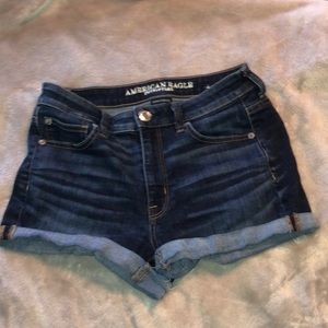 american eagle jean shorts